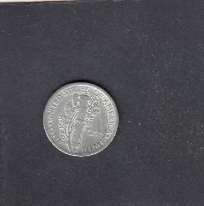 Beschrijving: 1 Dime MERCURY